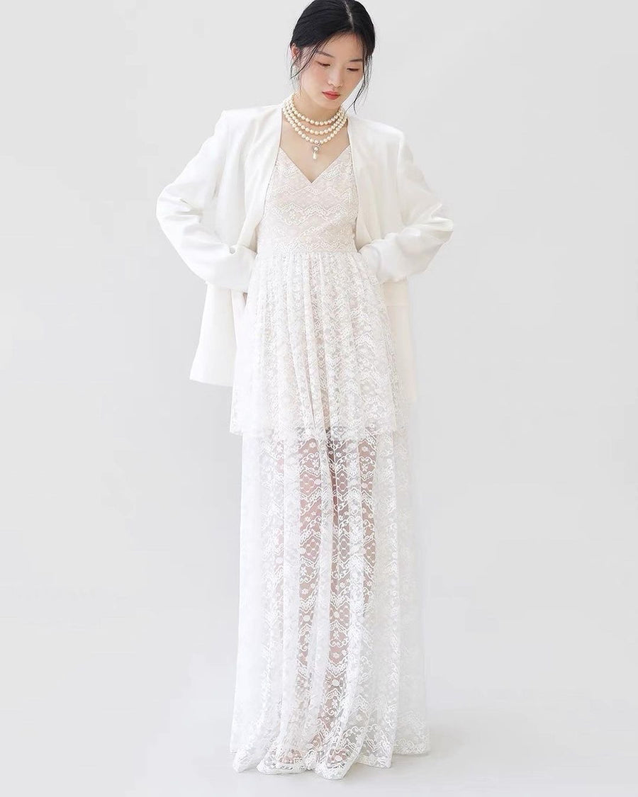 Nicolse Lace Maxi Dress