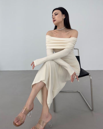 Elenora Off Shoulder Dress