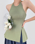 Minefa Halterneck Tank Top