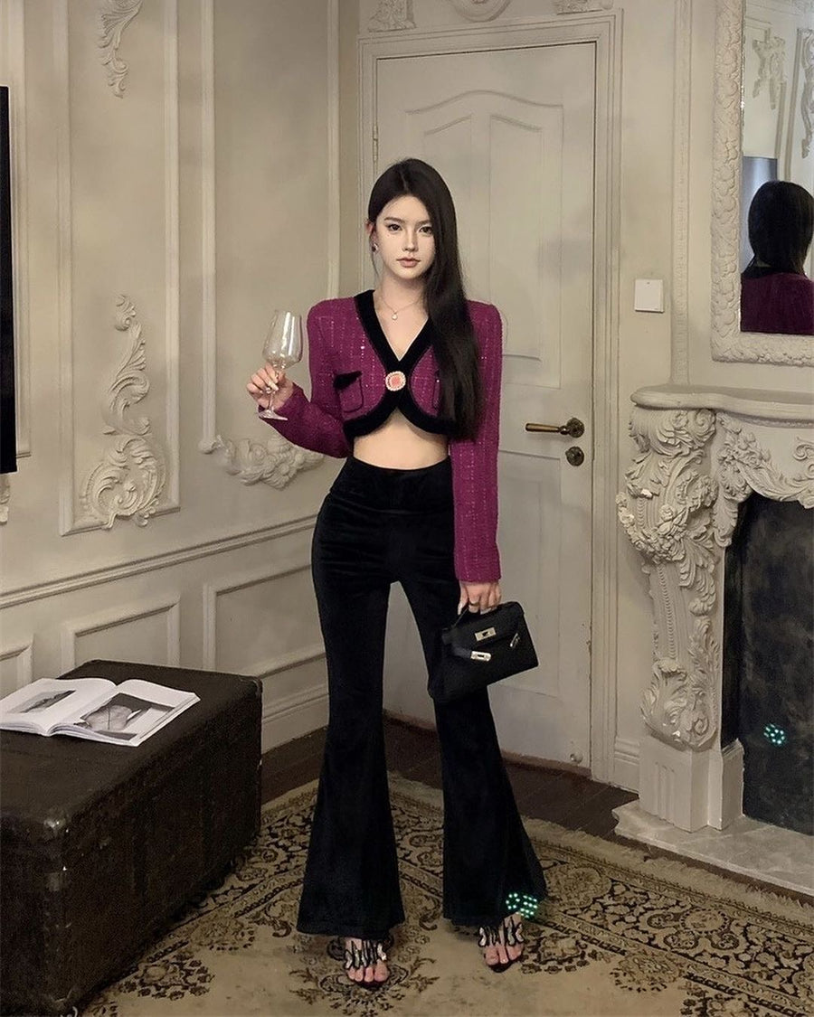 Tiva Crop Blazer / Top