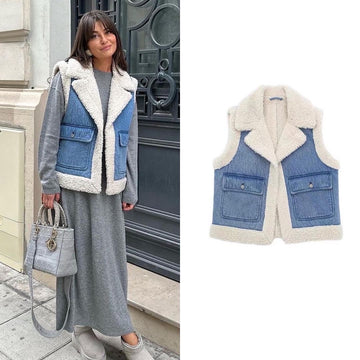 Maurie Double Faced Vest
