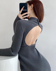 Nuna Backless Knit Dress