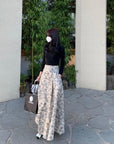 Huile Pattern Skirt