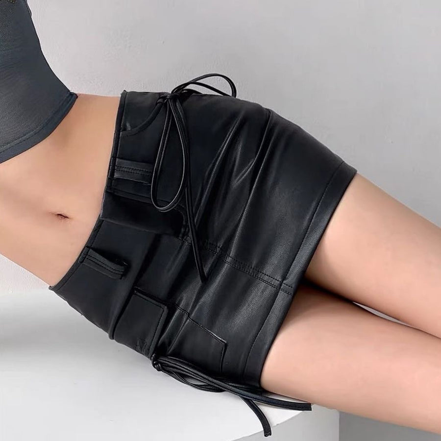 Callisa Leather Skort
