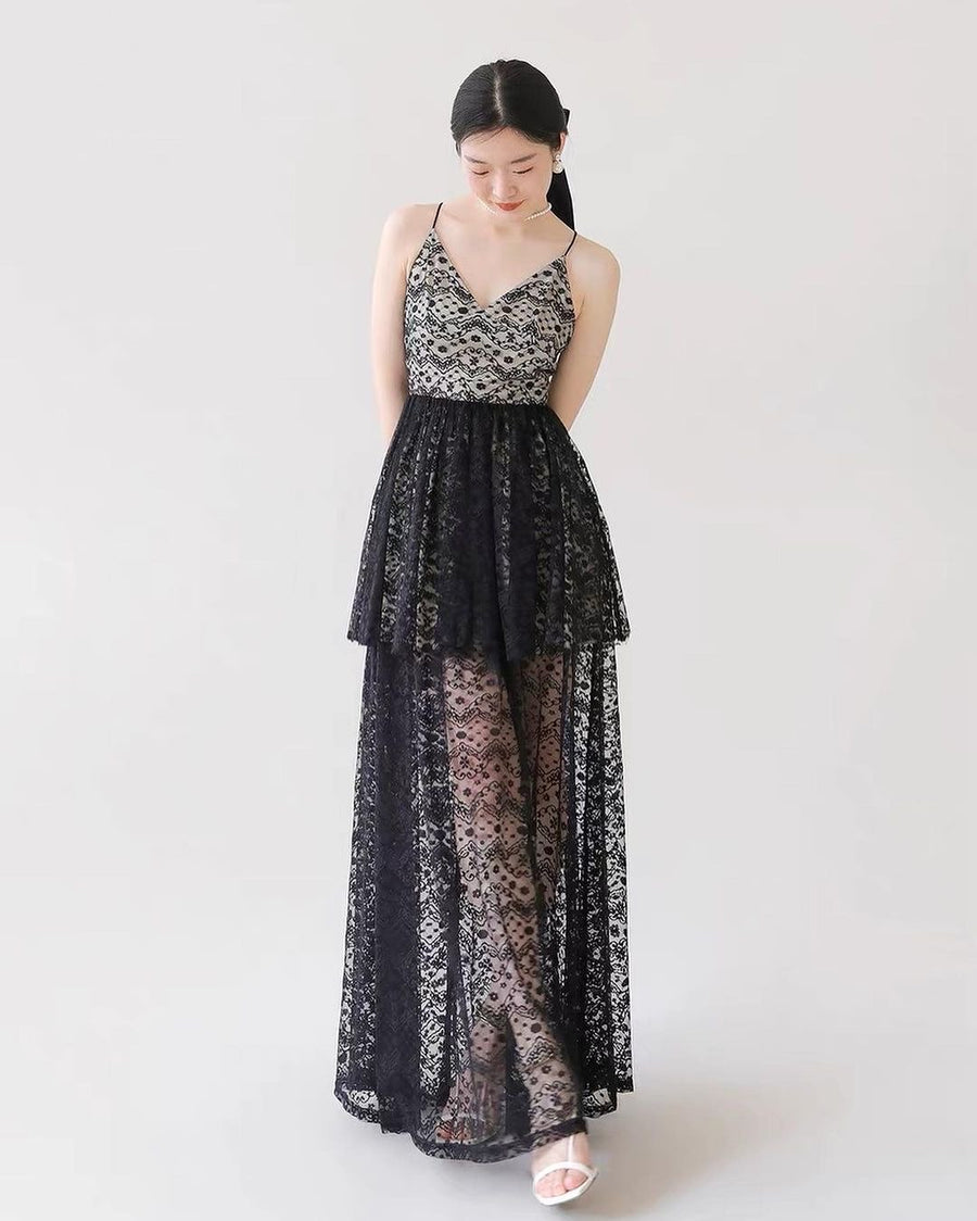 Nicolse Lace Maxi Dress