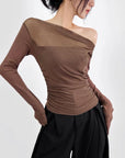 Kelsena One Shoulder Top