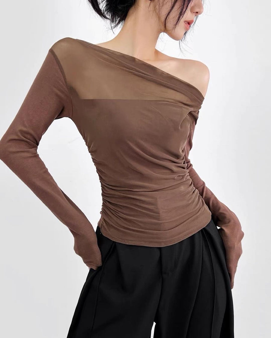 Kelsena One Shoulder Top