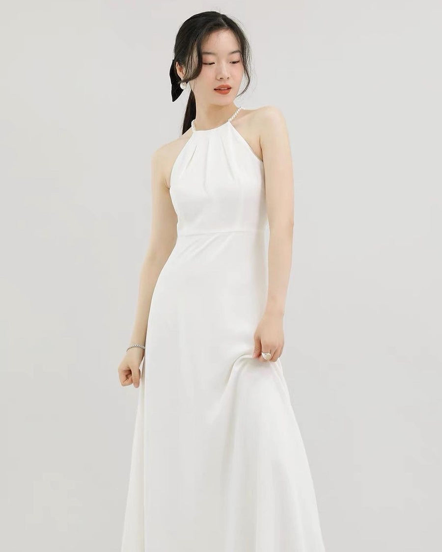Vinqa Pearl Halterneck Dress