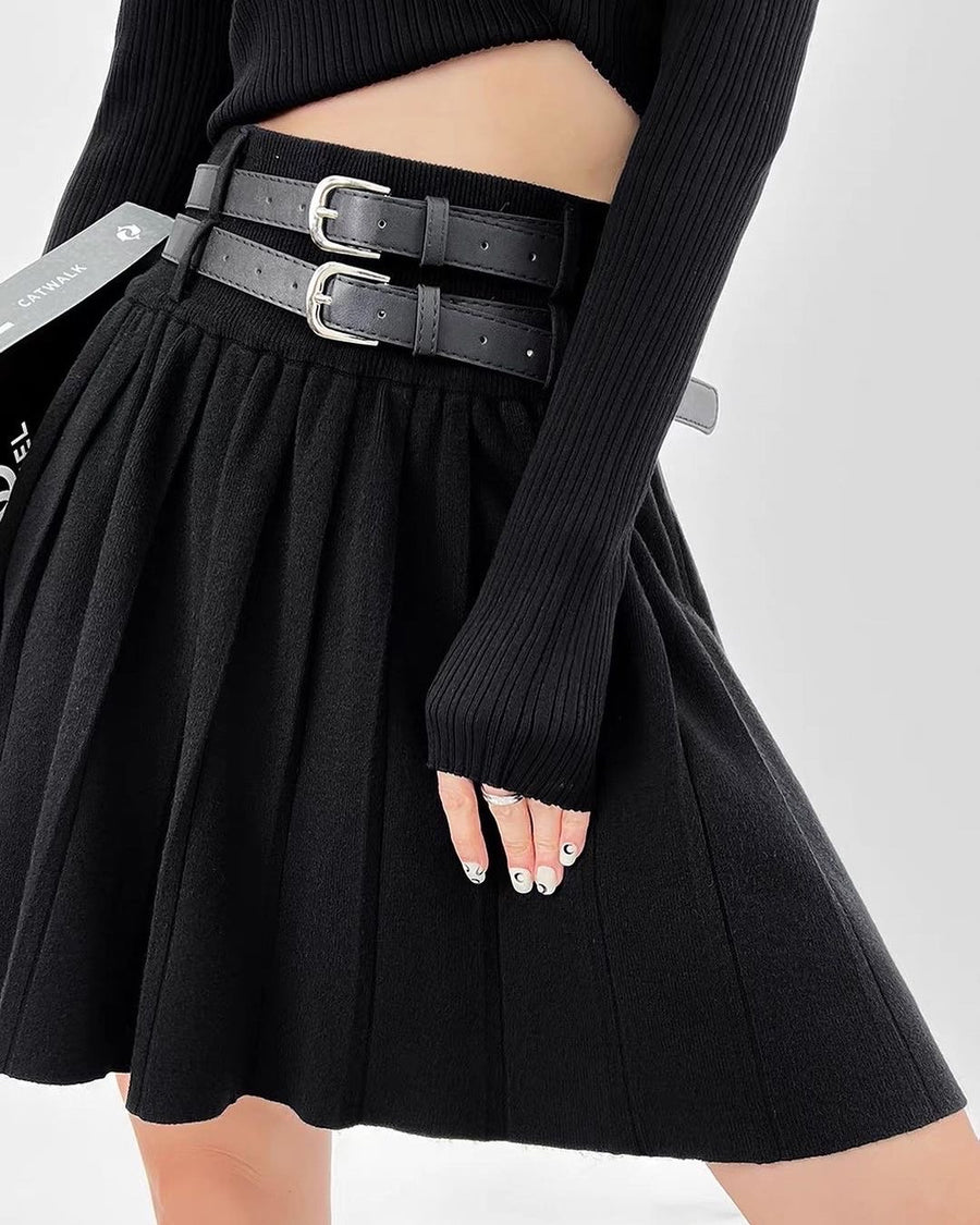 Gera Belted Skirt