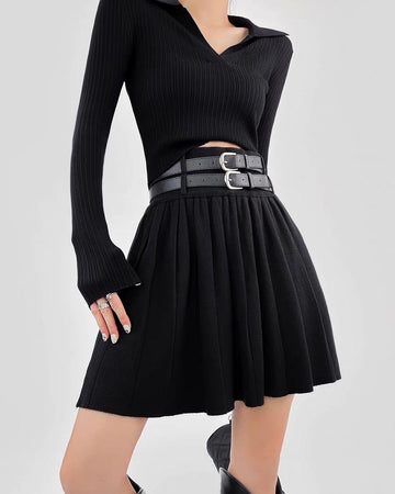 Gera Belted Skirt
