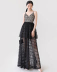 Nicolse Lace Maxi Dress