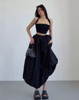 Kiri Long Puff Skirt