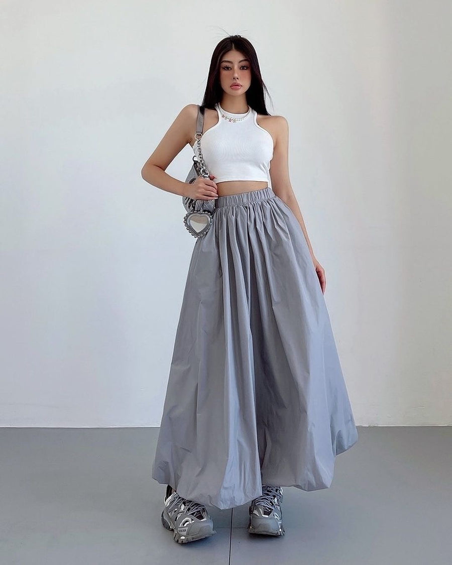 Kiri Long Puff Skirt