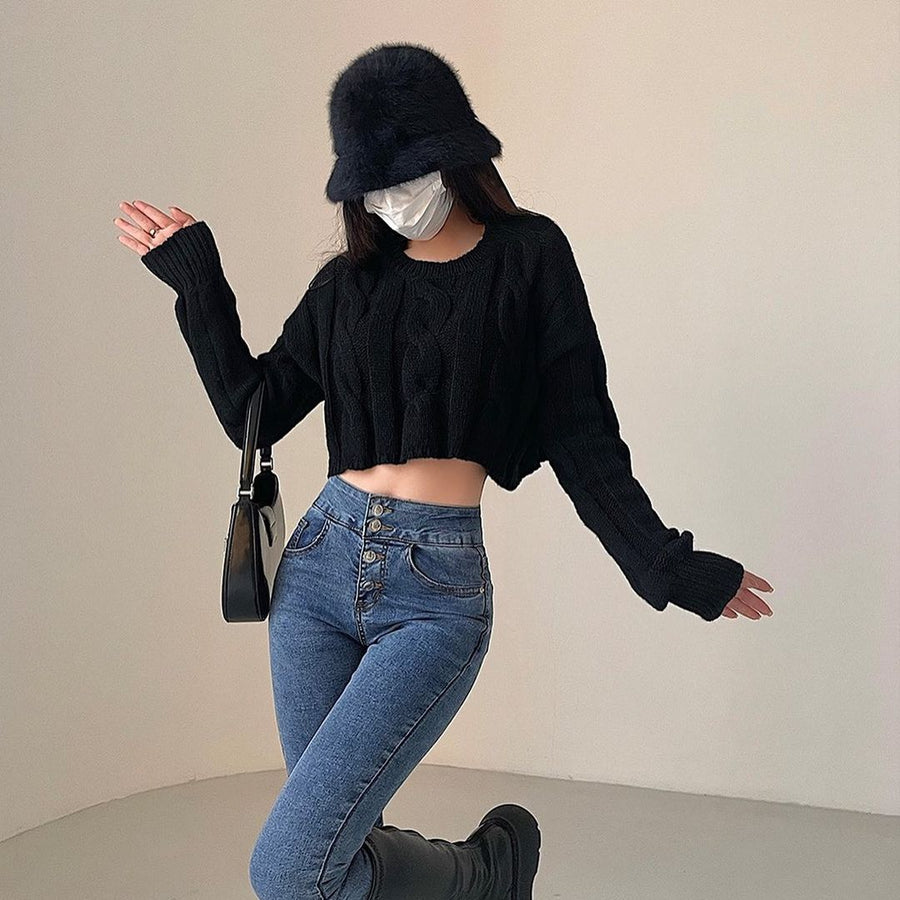 Sarah Crop Sweater