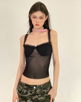 Arana Sheer Tank Top