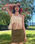 Yuqi Ruffle Top