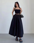 Kiri Long Puff Skirt