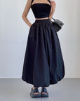 Kiri Long Puff Skirt