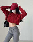 Sarah Crop Sweater