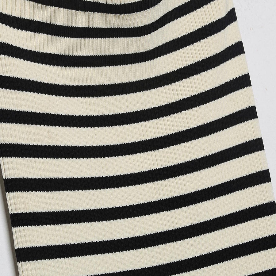 Striped Knit Dress / Tank Top