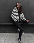 Zulia Stripe Cardigan