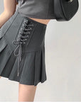 Enya Lace Up Skirt