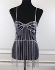 Crystal Bustier Dress