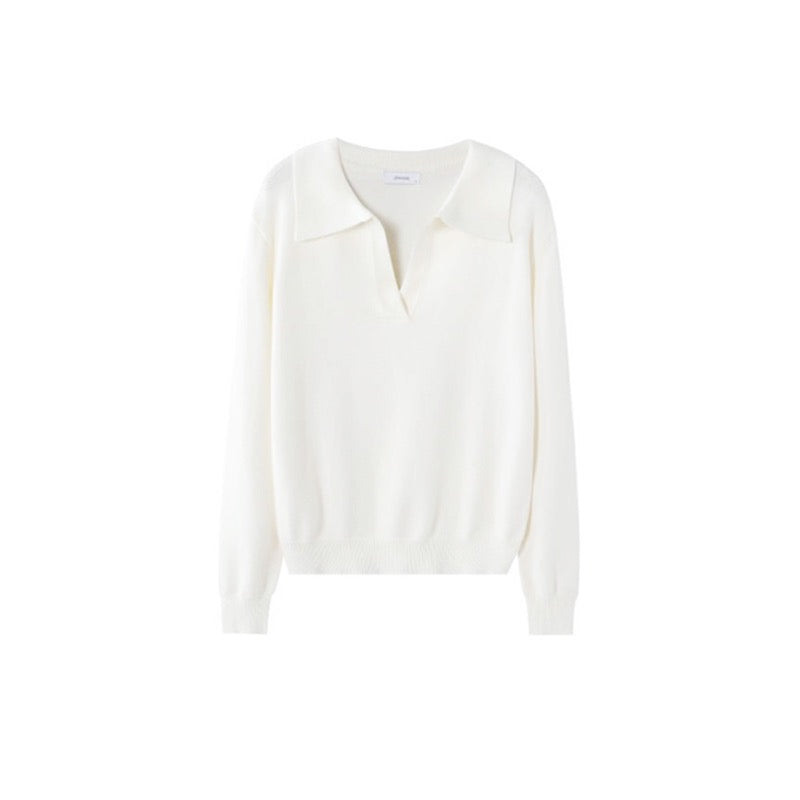 Wenly White Sweater
