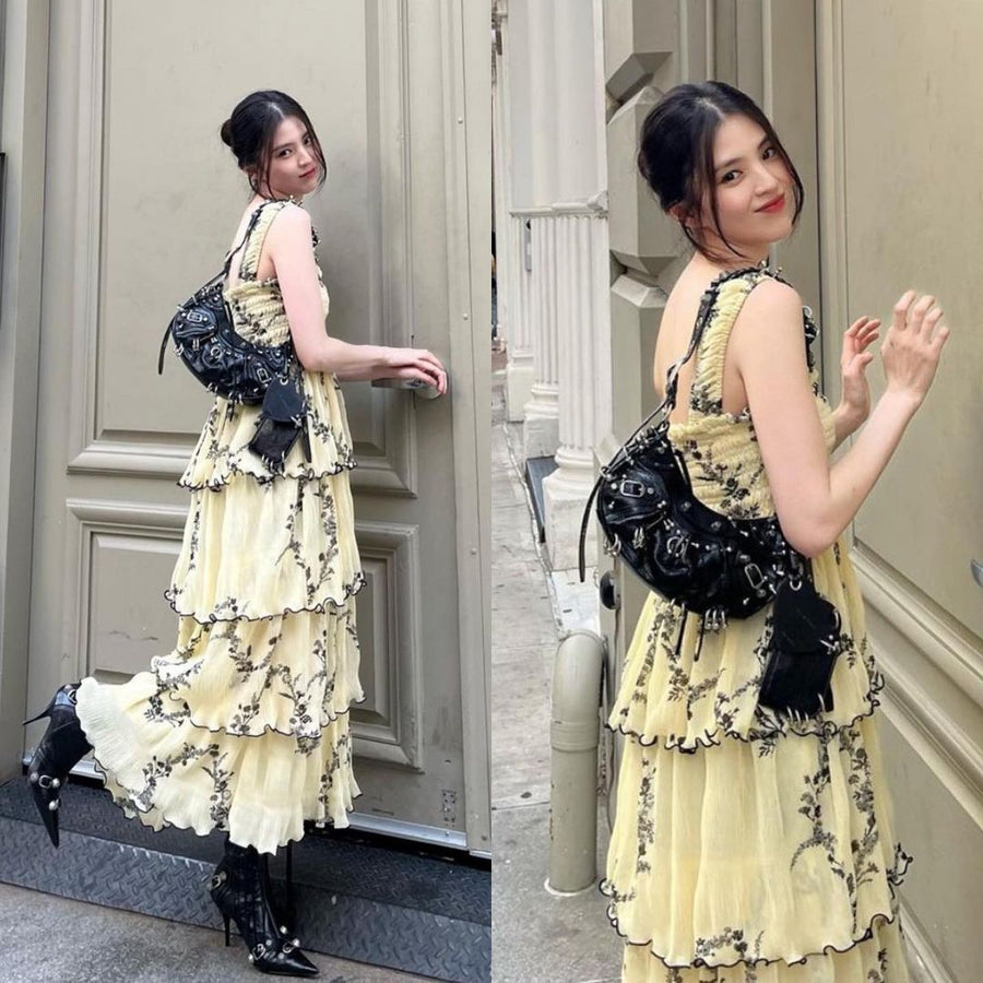 Han So-hee Floral Dress