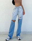 Tinsley Cut-out Jeans