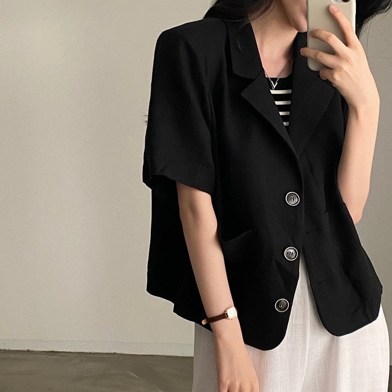 Palmer Button Blazer