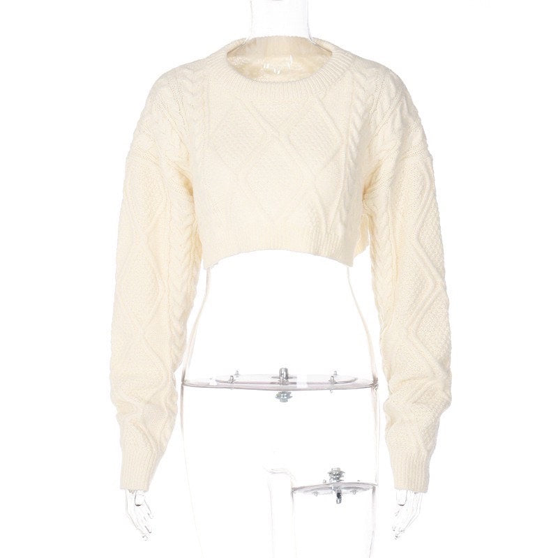 Eilish Crop Sweater