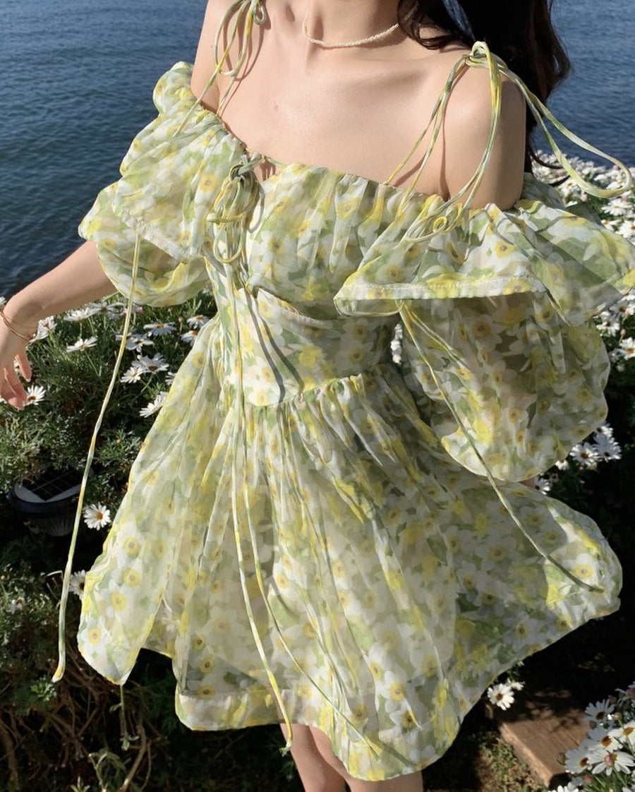 Ghia Sabrina Floral Dress