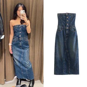 Reyez Denim Dress