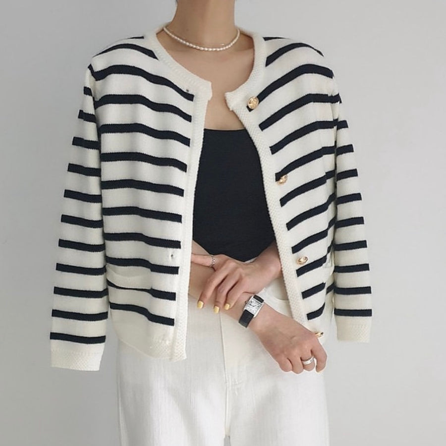 Daeun Stripe Top / Outer