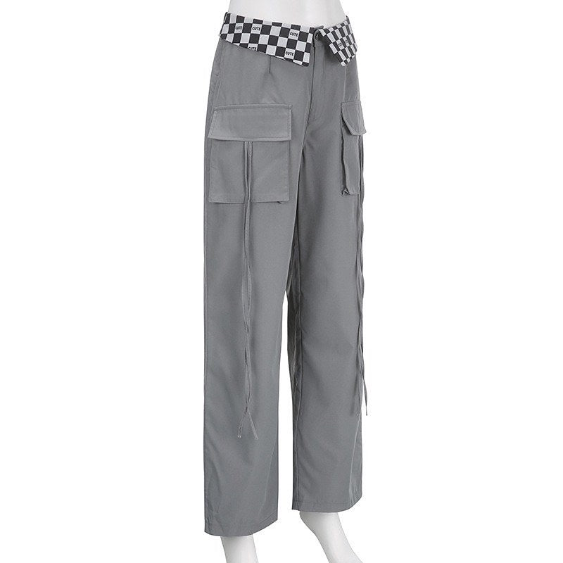 Eldeva Checkered Collar Pants