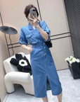 Rune Denim Dress