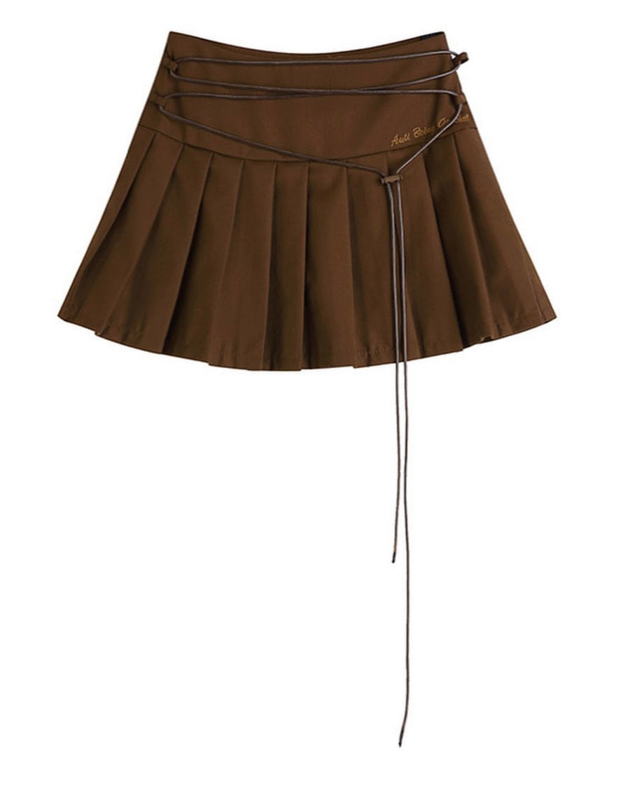 Aurella Brown Skort