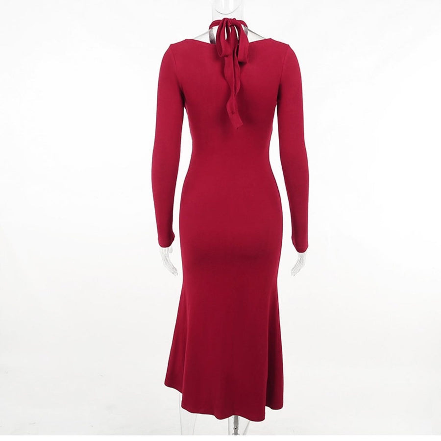 Ivina Red Dress