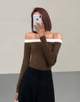 Gacyena Off Shoulder Top