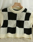 Checkered Heart Vest Top