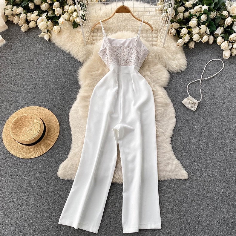 Patsy Lace Jumpsuit