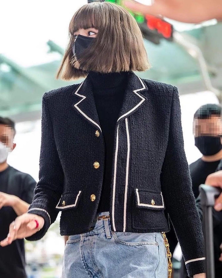 Lisa Airport Tweed Blazer