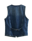 Mairva Denim Vest Top