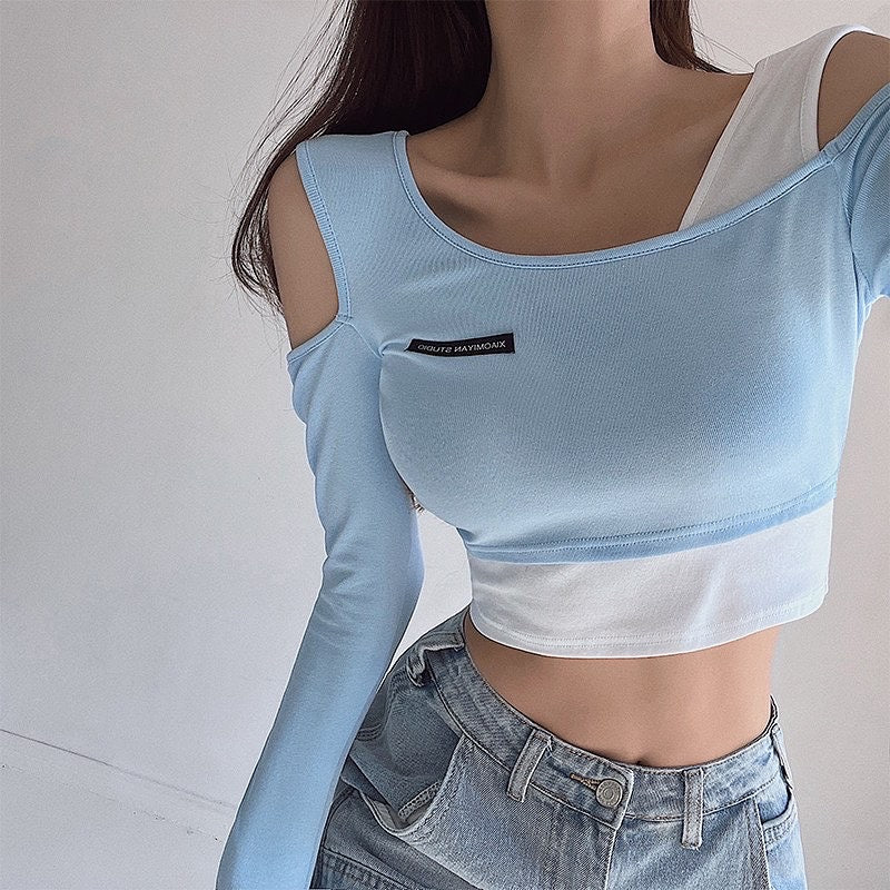 Zephy Two Tone Top