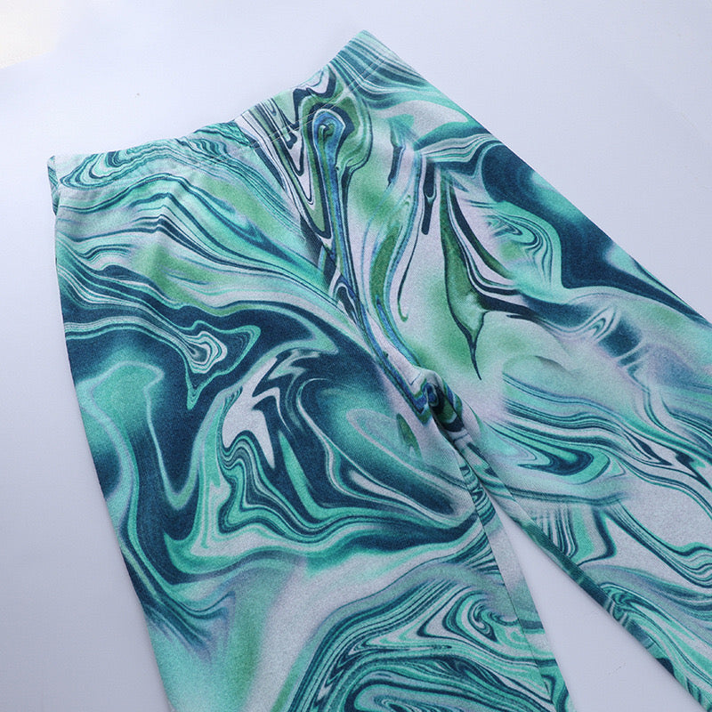 Prescy Abstract Pants