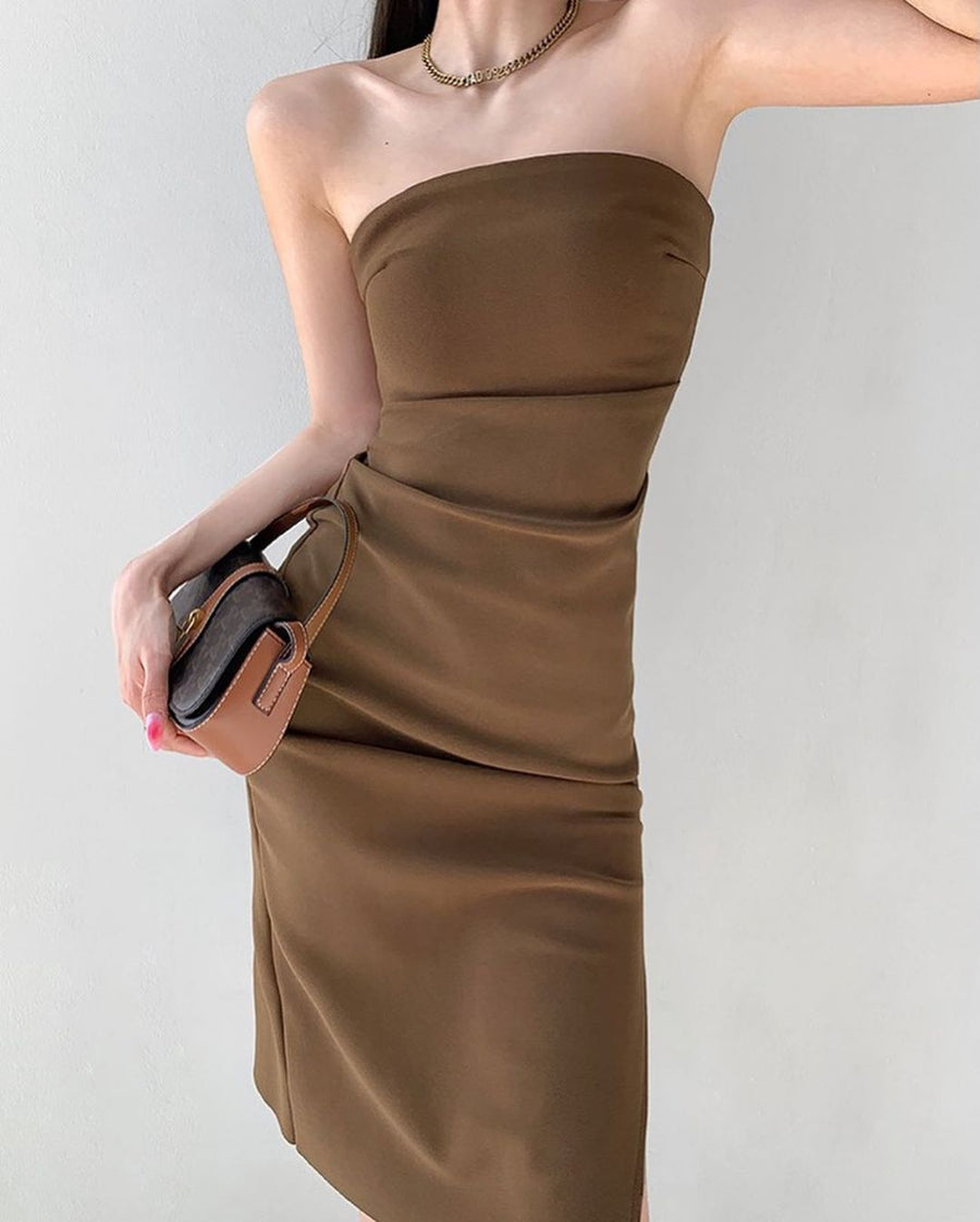 Soirse Side Slit Dress