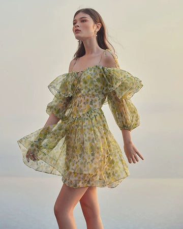 Ghia Sabrina Floral Dress