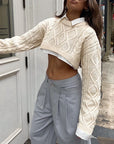 Eilish Crop Sweater