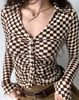 Ragriel Checkered Top